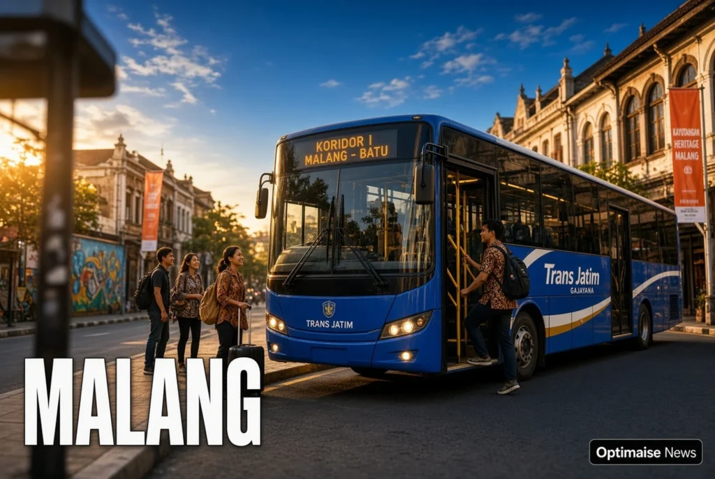 Halte Trans Jatim Malang Batu Siap Layani Wisatawan Jalan Ke Malang