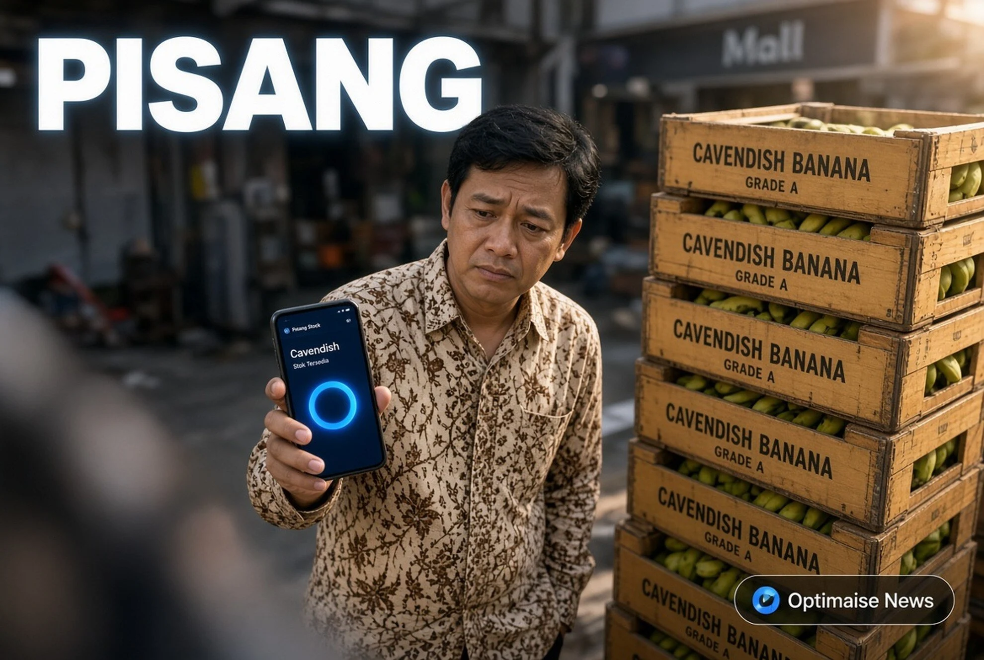 Hampir Rugi Rp2,1 Juta, Pedagang Metro Gagal Kirim 14 Peti Pisang
