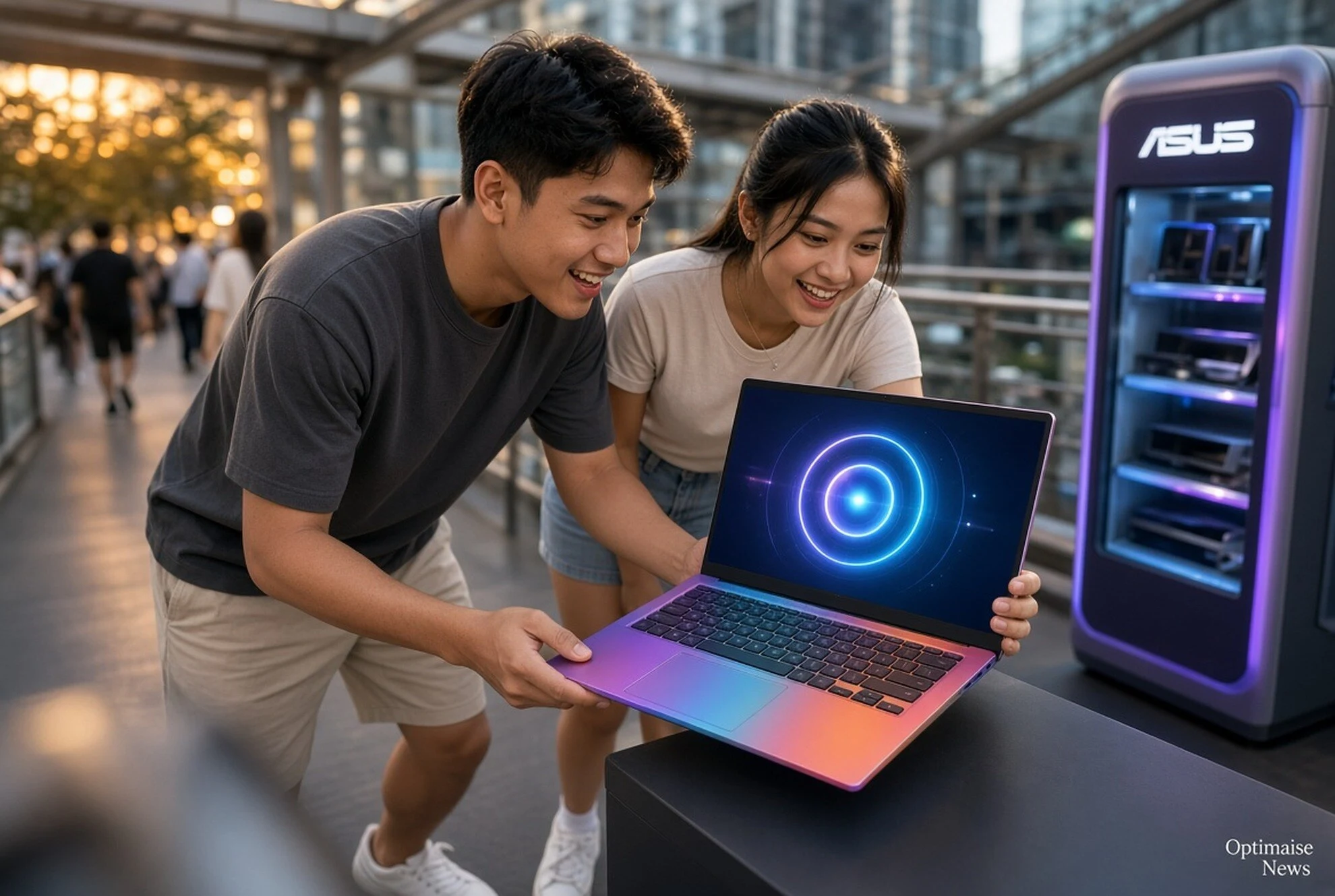 Hands-on laptop Vivobook di JPM: undian S14 tiap bulan