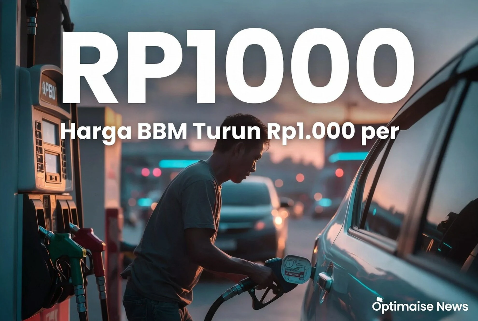 Harga BBM Turun Rp1.000 per Liter Rp1.000