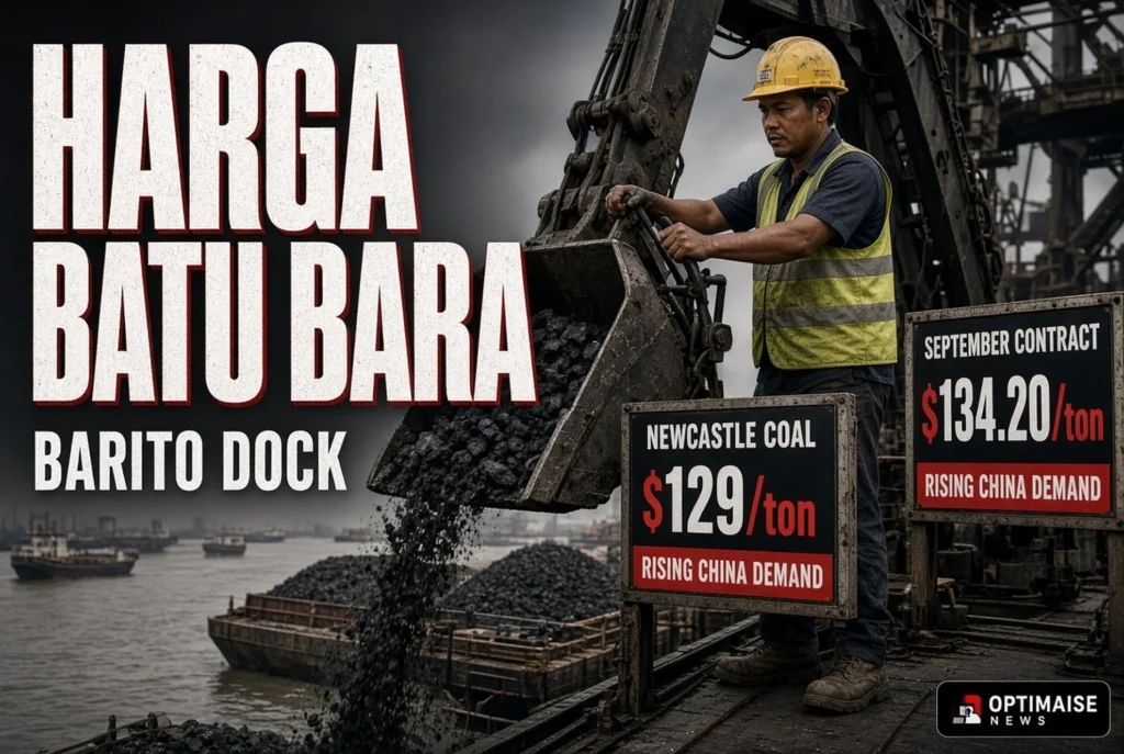Harga Batu Bara Naik US$129, China RI Jadi Penopang Utama