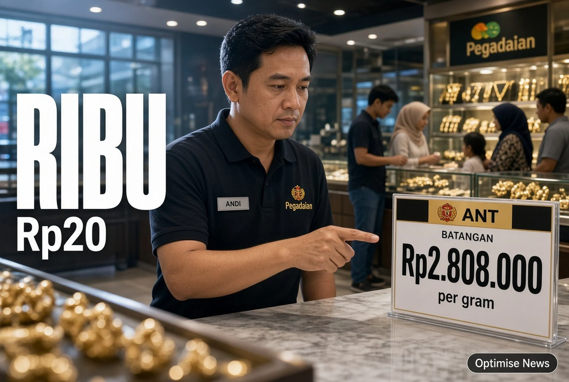 Harga Emas Antam Naik Rp20 Ribu Rp20 Ribu