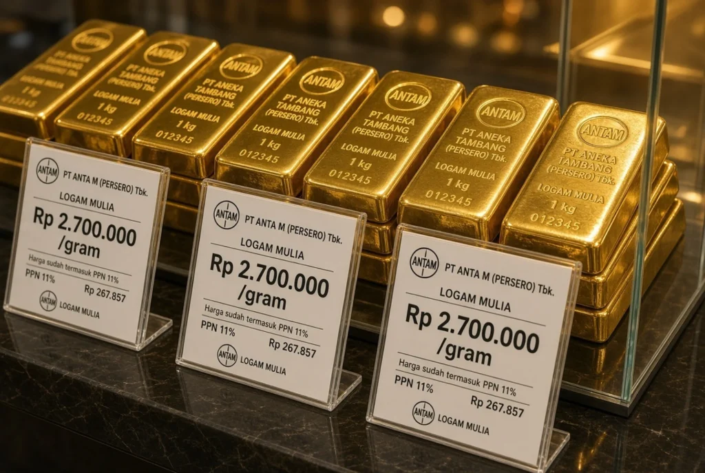 Bayang-Bayang Pajak yang Mengintai Transaksi Emas