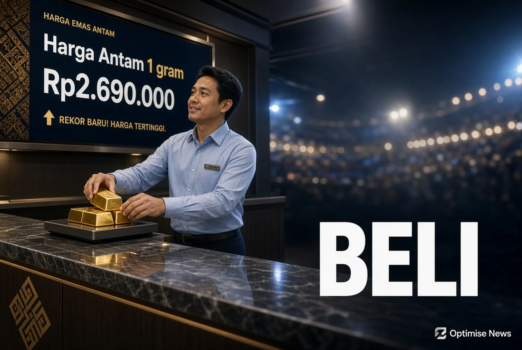 Harga Emas Antam Rp2.690.000/g: Buyback Naik Tajam Jadi Momentum Beli