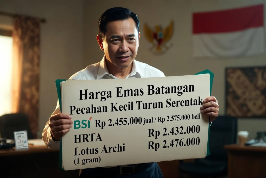 Rincian Buyback BSI, HRTA, Lotus Archi & Minigold