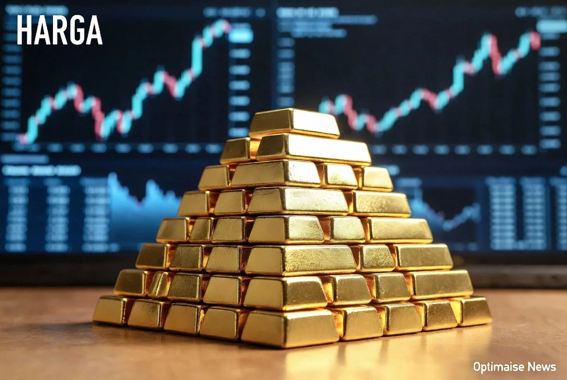Harga Emas Spot US$4.285, Tertinggi 7 Pekan Usai Hormuz