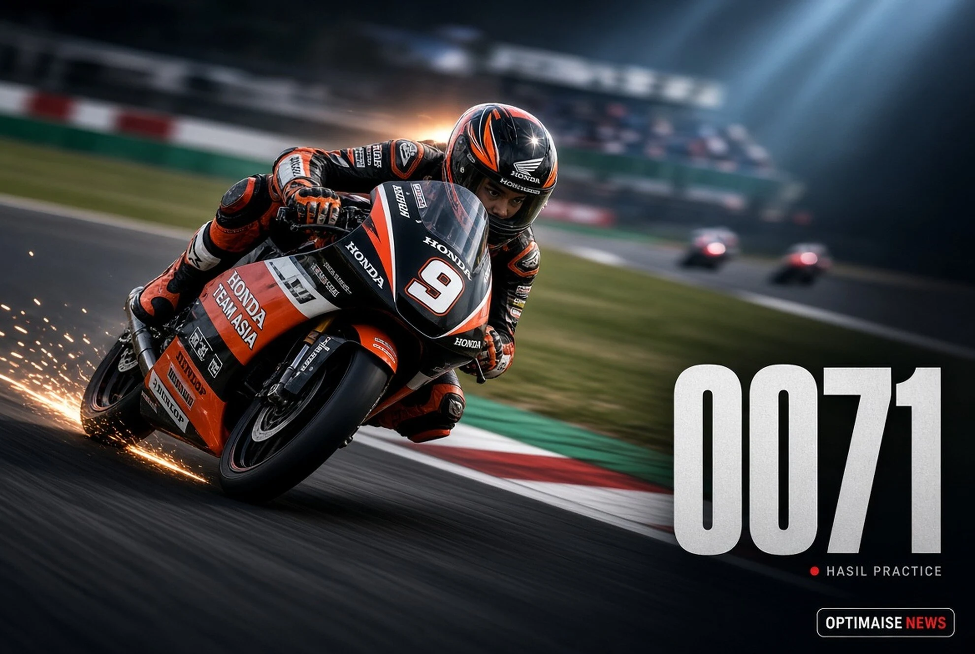 Hasil Practice Moto3: skor 0,071
