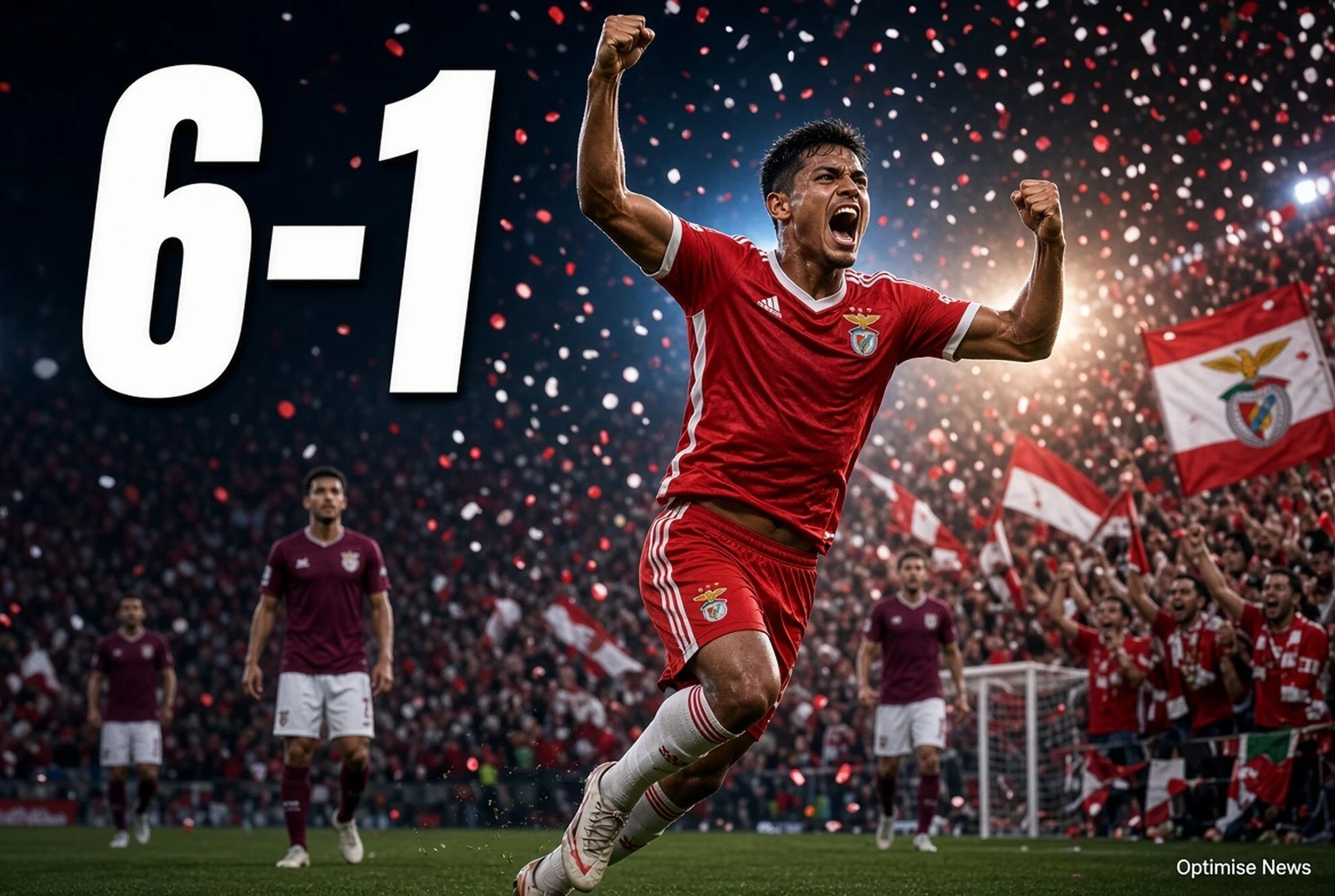 Hearts vs Benfica Kejar 5 Gol usai Telan 6-1 di Lisbon