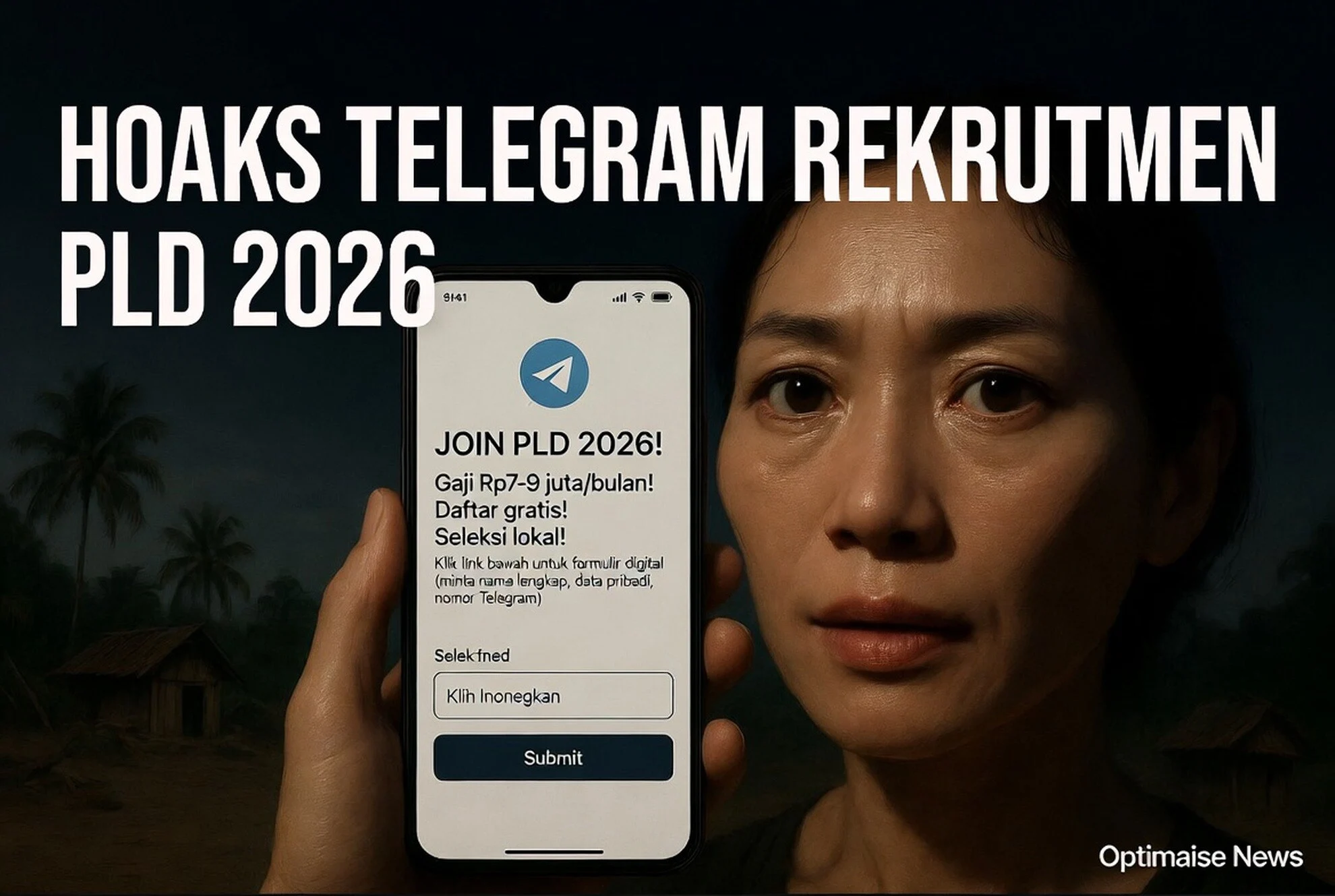 Hoaks Telegram Rekrutmen PLD 2026, Kemendesa Tegaskan Belum Ada