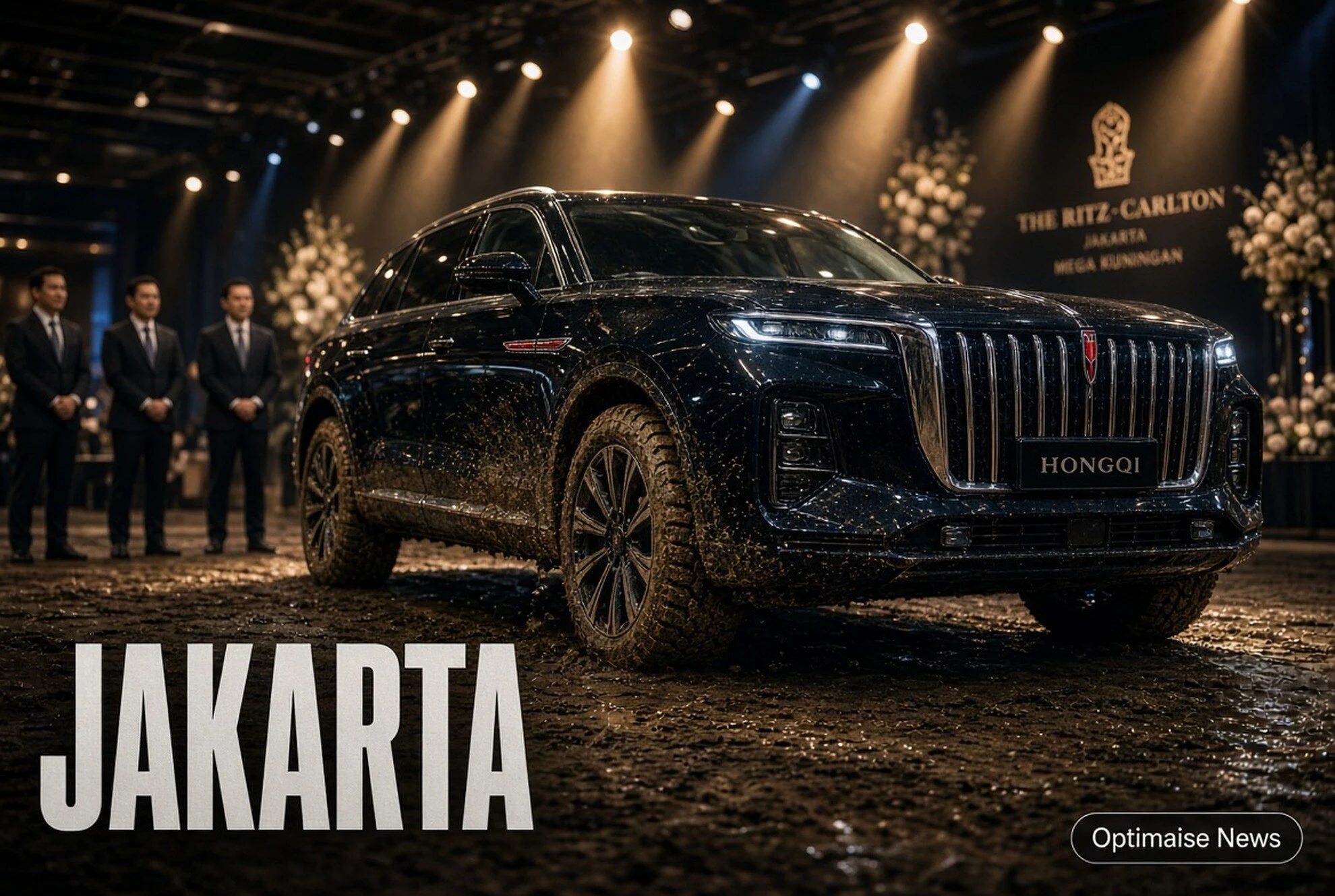 Hongqi E-HS9 Debut di Ritz Jakarta