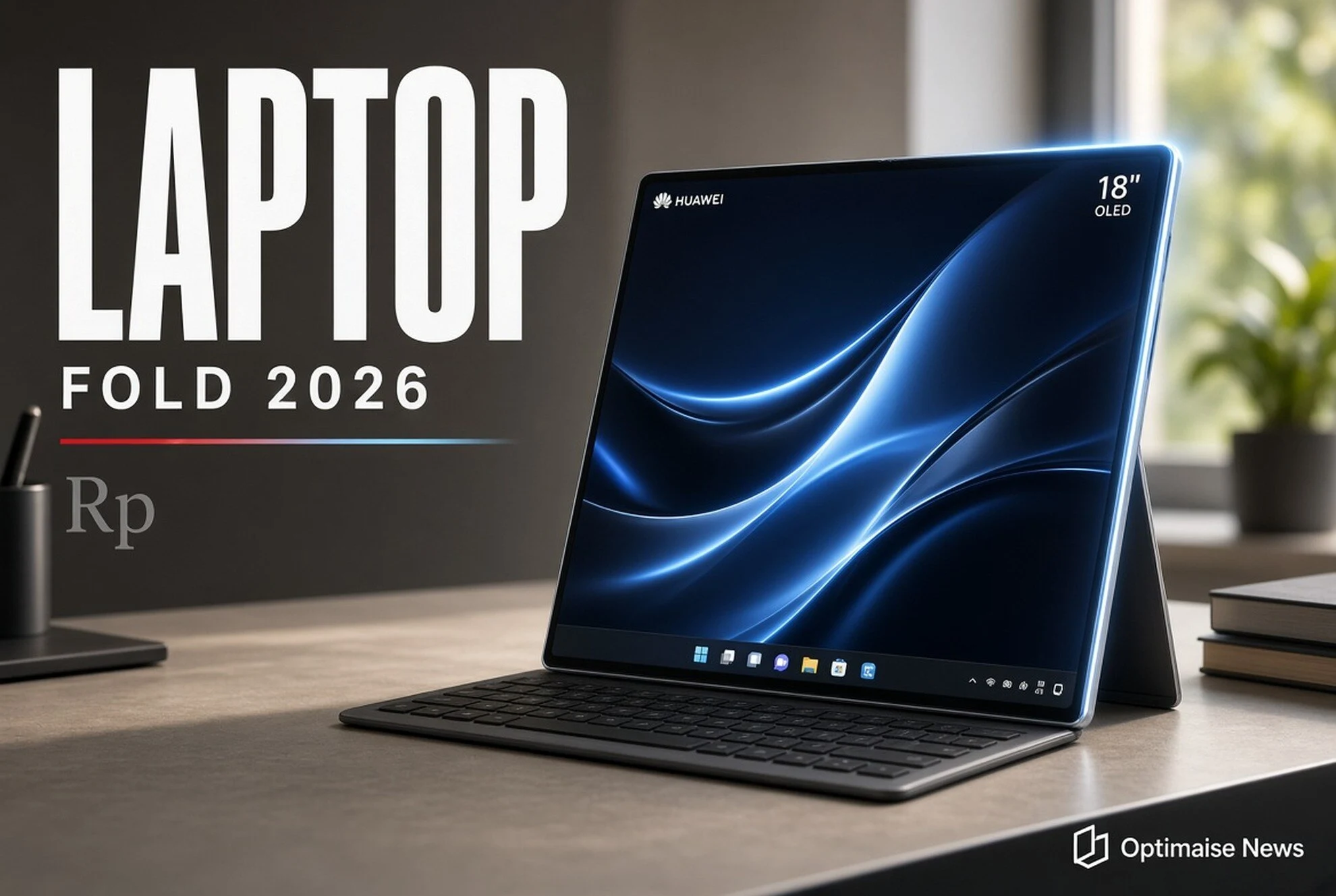 Huawei Luncurkan Laptop Lipat MateBook Fold 2026 di China