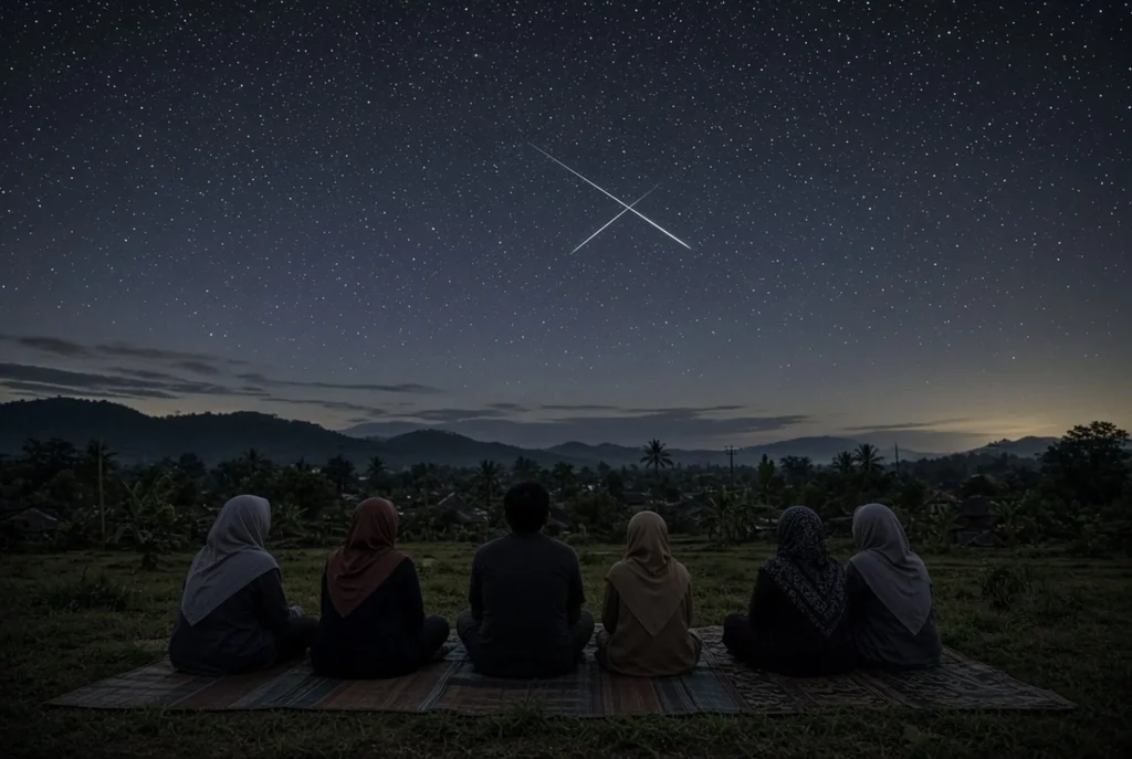 Dari Swift-Tuttle ke radian Perseus: apa yang sebenarnya terlihat