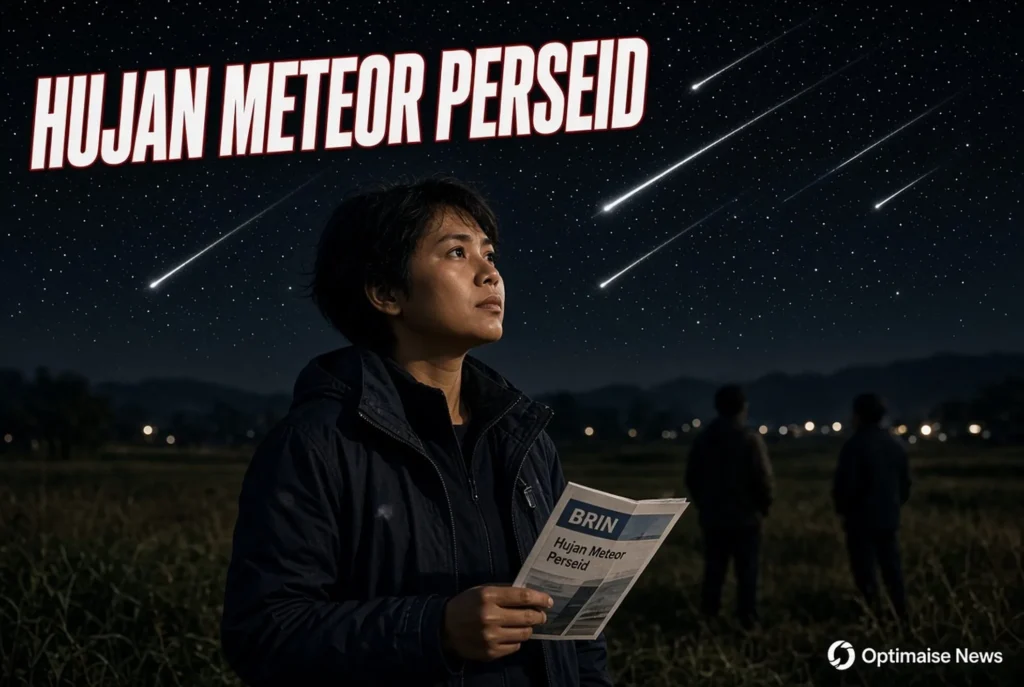 Hujan Meteor Perseid Memuncak Dini Hari 13 Agustus 2026
