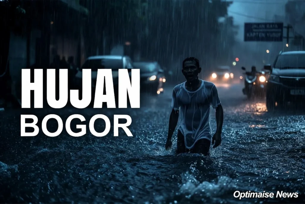 Hujan deras picu banjir Kapten Yusuf, lalin Bogor macet