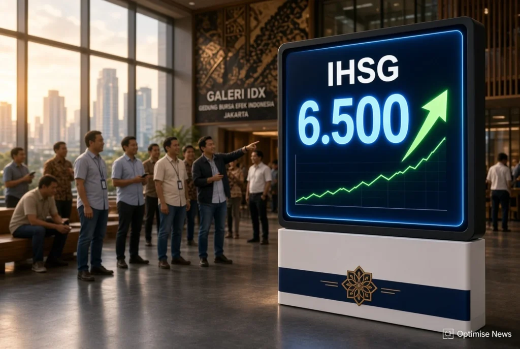 IHSG Siap Uji 6.500 Usai Naik 2