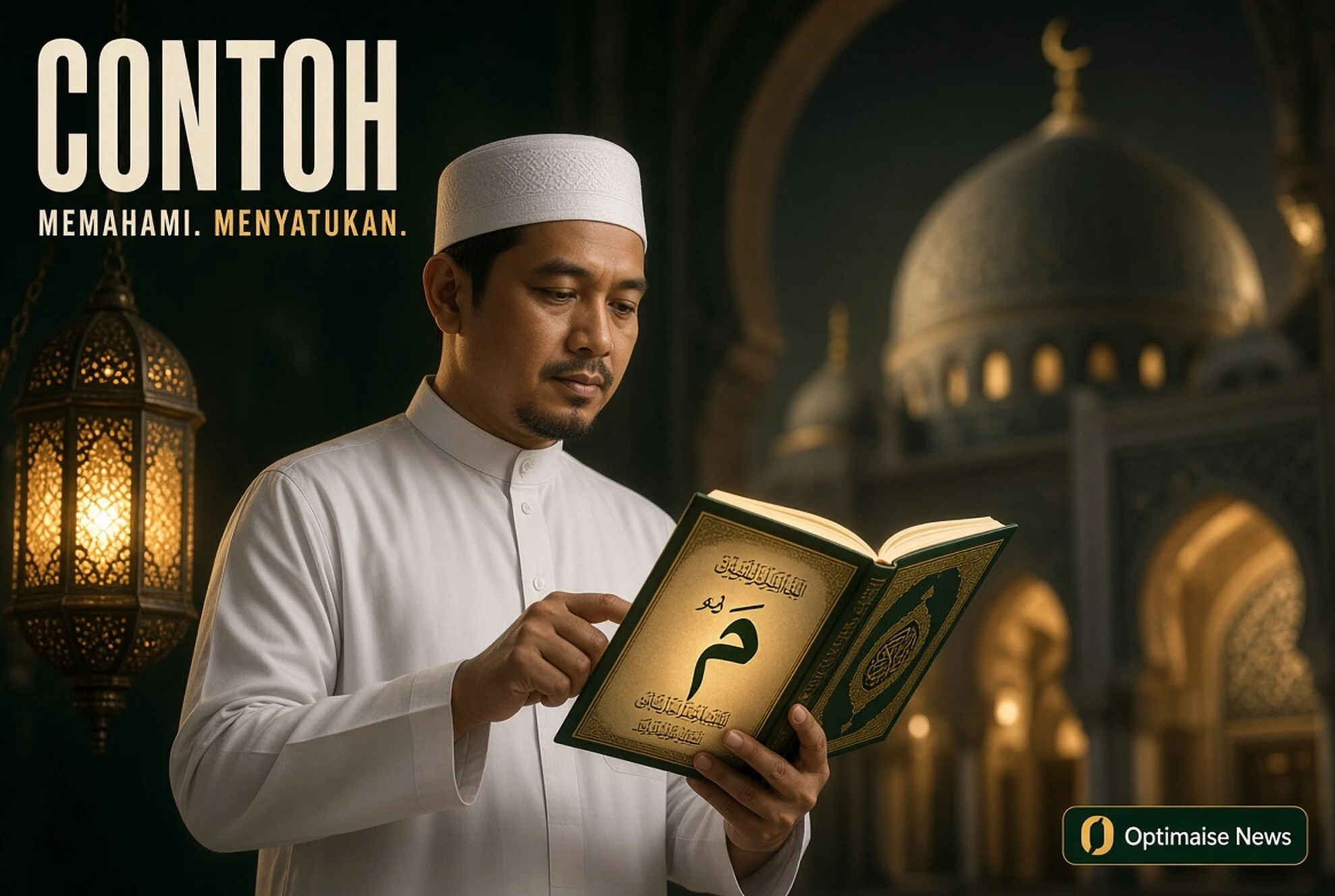 Idgham Mimi: Melebur Mim Sukun Dengung 3 Ketukan + 10 Contoh