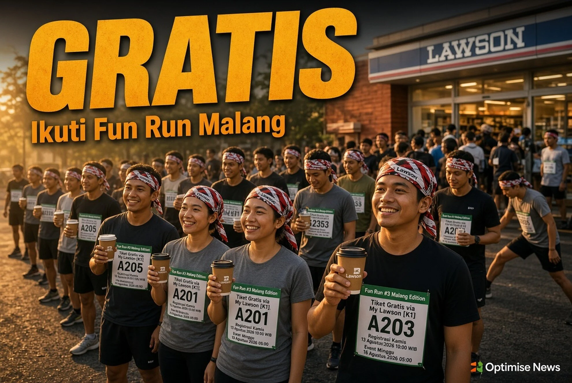 Ikuti Fun Run Gratis Malang 16/8
