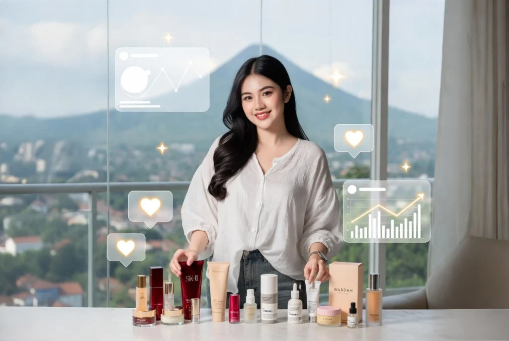 Kolaborasi dengan brand kecantikan ternama