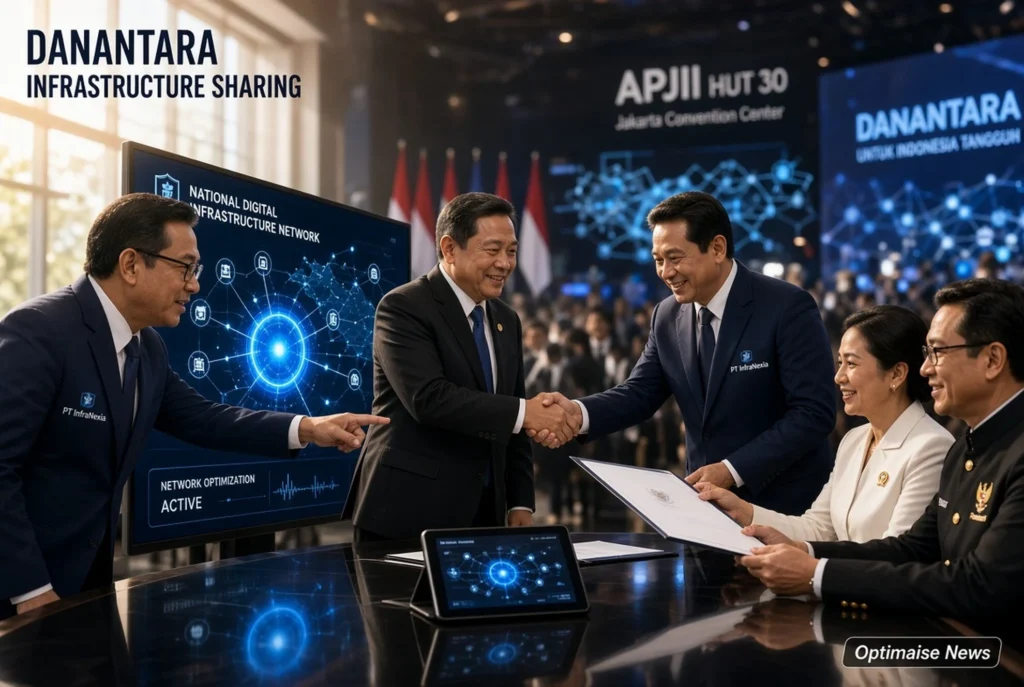 InfraNexia Jalin Pari Partnership dengan APJII dan Danantara