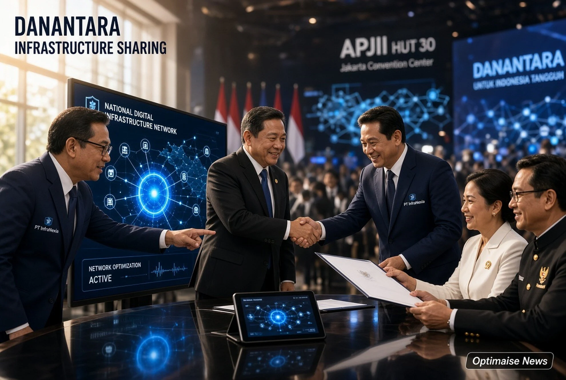 InfraNexia Jalin Pari Partnership dengan APJII dan Danantara