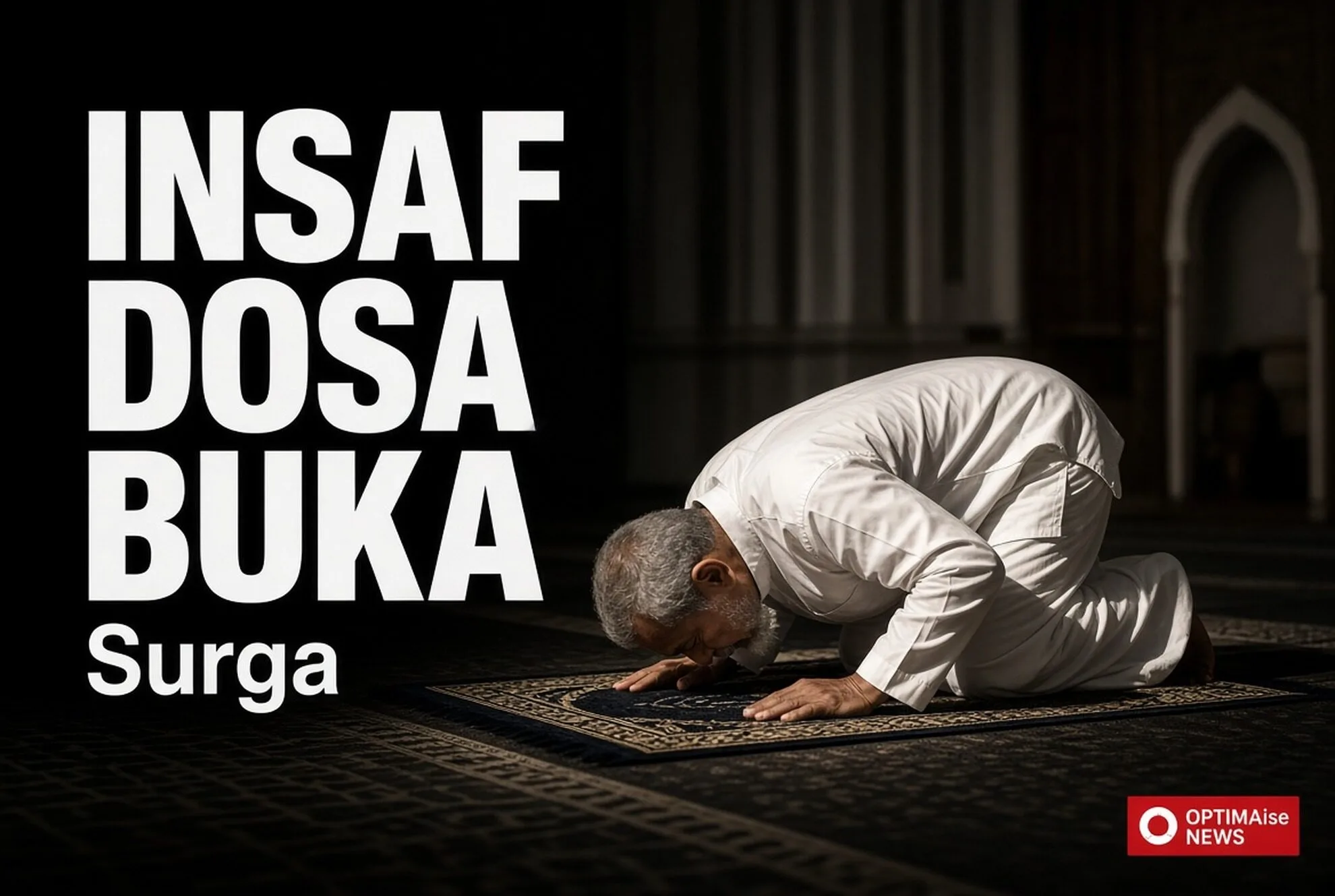 Insaf Dosa Buka Surga: Niat Taubat 2 Rakaat Resmi