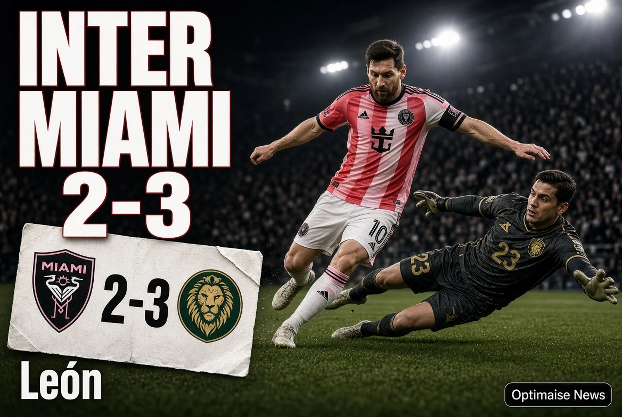 Inter Miami vs León 2-3, Comeback Messi Tak Mampu Balikkan Keadaan