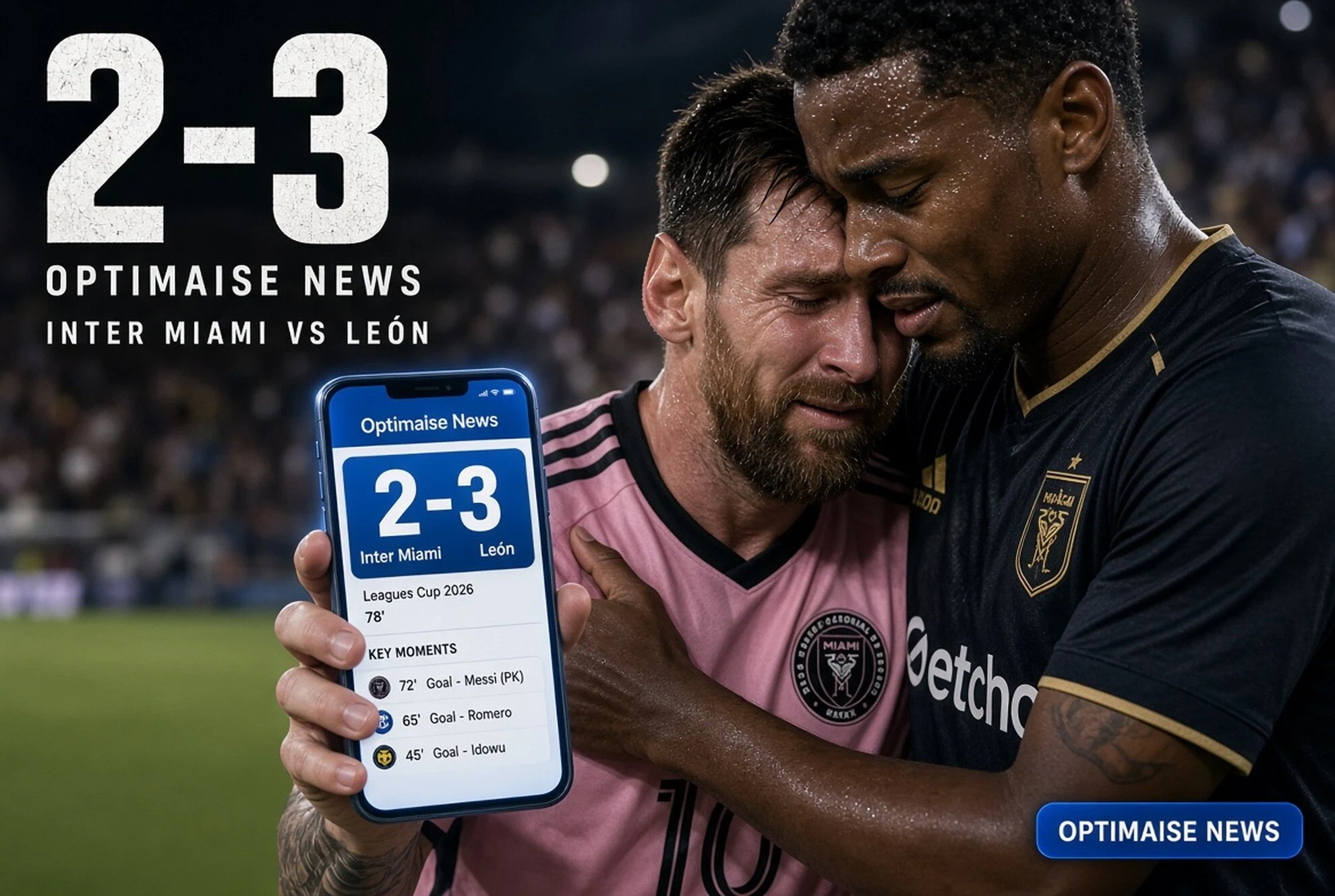 Inter Miami vs León 2-3: Herons Tersingkir Meski Dominan