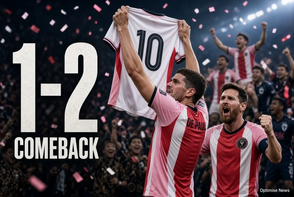 Inter Miami vs Monterrey 1-2: Rossi Comeback Usai De Paul