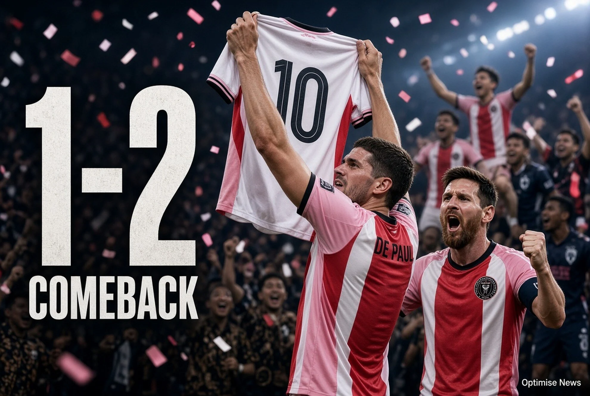 Inter Miami vs Monterrey 1-2: Rossi Comeback Usai De Paul
