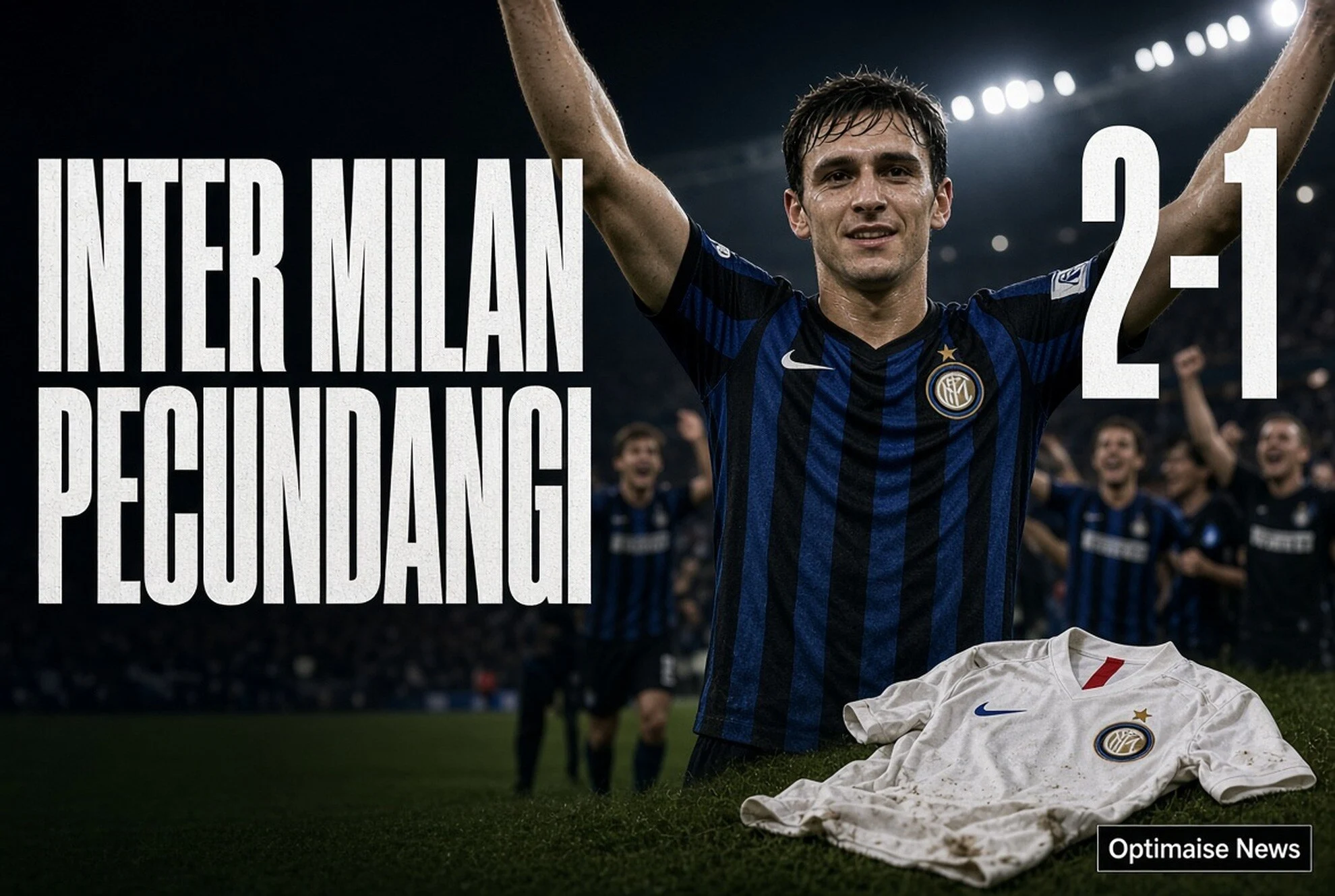 Inter Milan Pecundangi Bawa 2-1