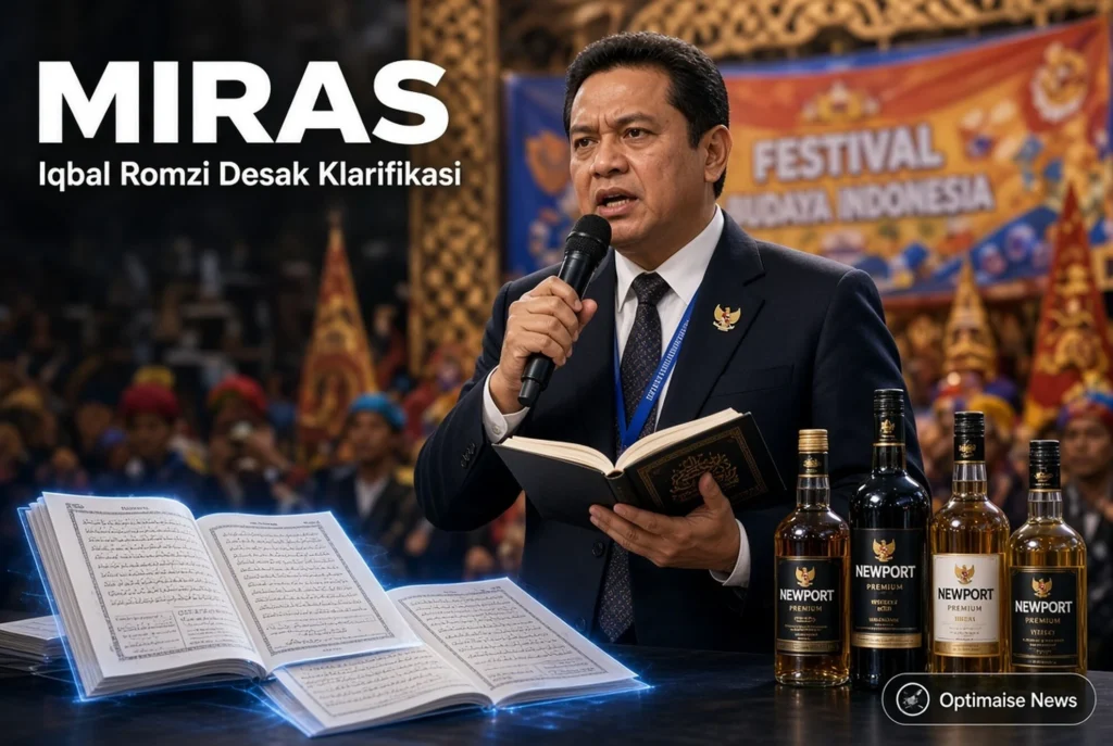 Iqbal Romzi Desak Klarifikasi newport Usai Dugaan Promosi Miras