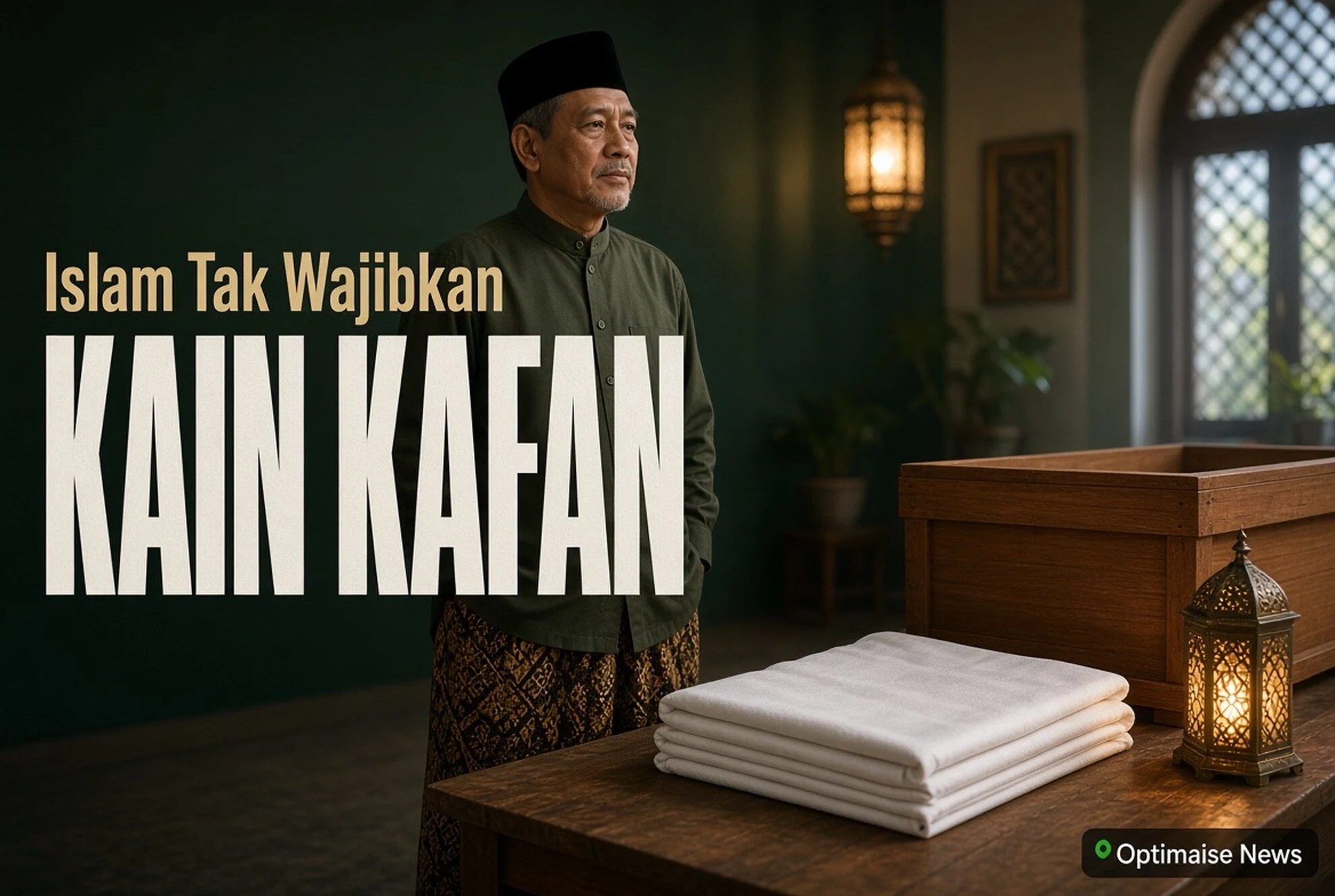 Islam Tak Wajibkan Kain Kafan Mahal, Cukup Suci Menutup Tubuh