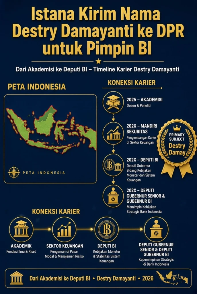 Rekam Jejak Akademik dan Karier Destry Damayanti di Berbagai Instansi