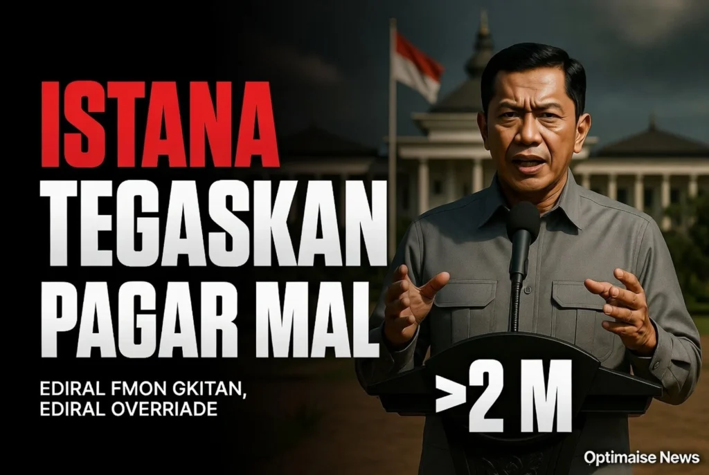Istana Tegaskan Pagar Mal Tak Ancaman Keamanan