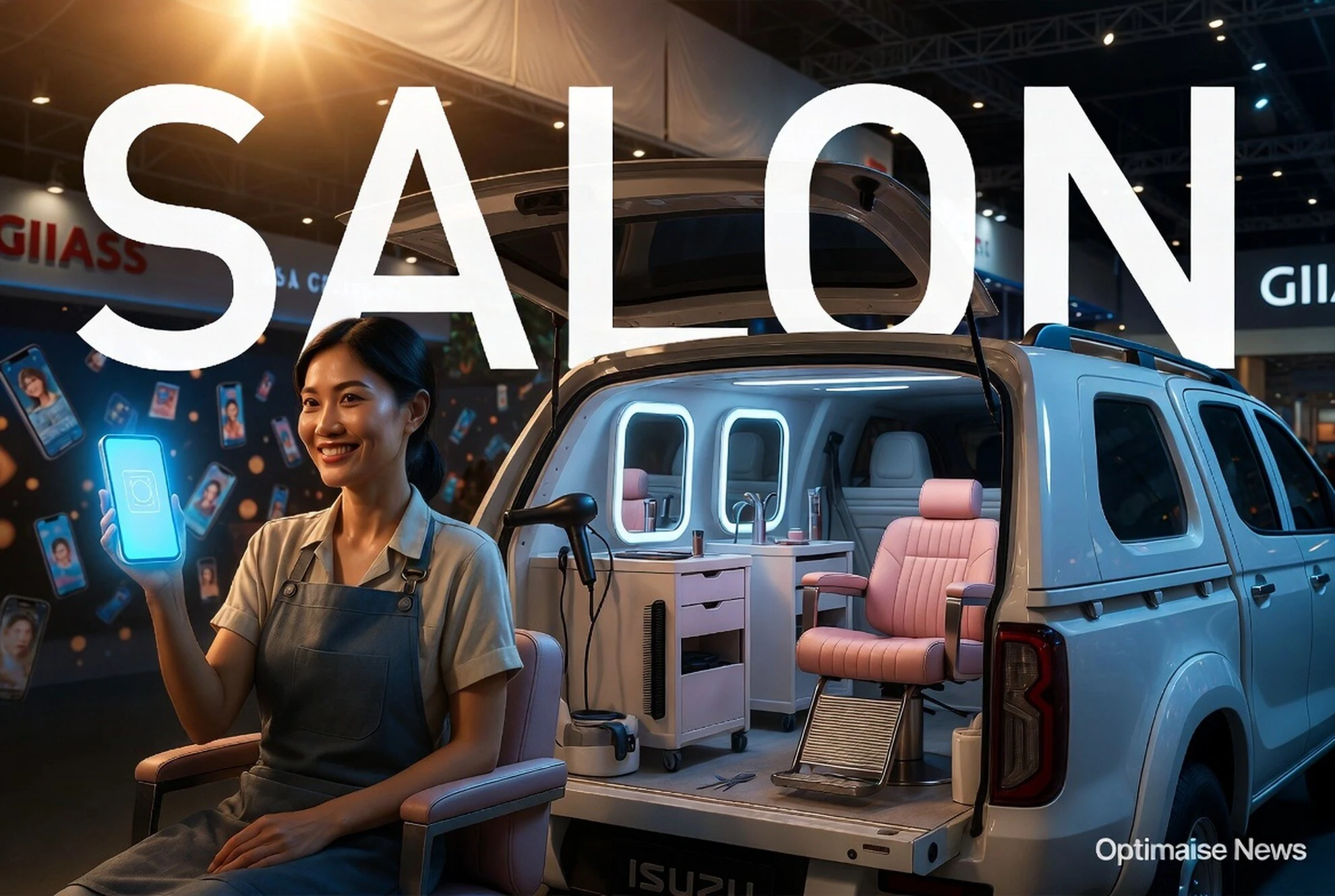 Isuzu TRAGA Putri Salon Studio Debut di GIIAS 2026 sebagai Salon