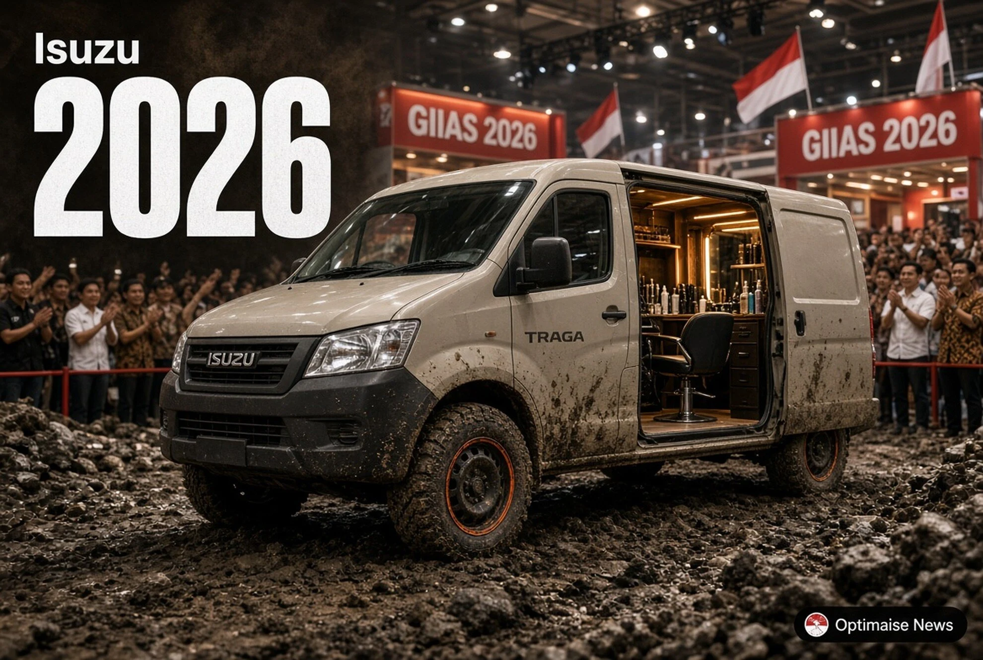 Isuzu Ubah Traga Jadi Salon Mobile Putri di GIIAS 2026