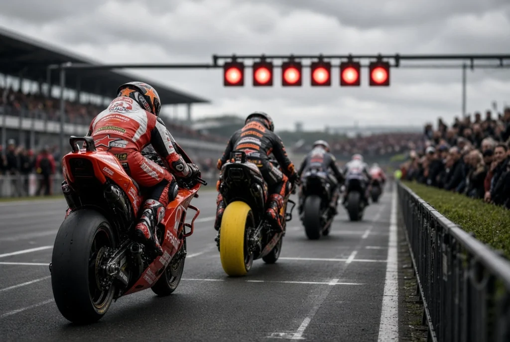 Grid depan MotoGP: Martin, Fernandez, Ogura