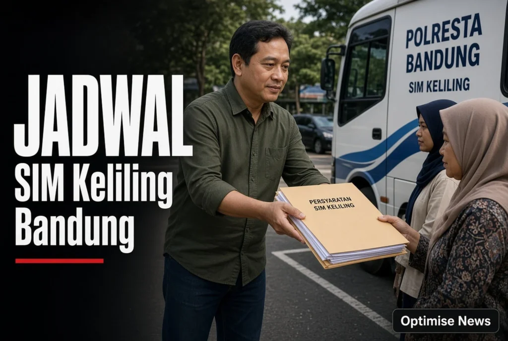 Jadwal SIM Keliling Bandung Hari 14 Agustus di McD dan BPR KS