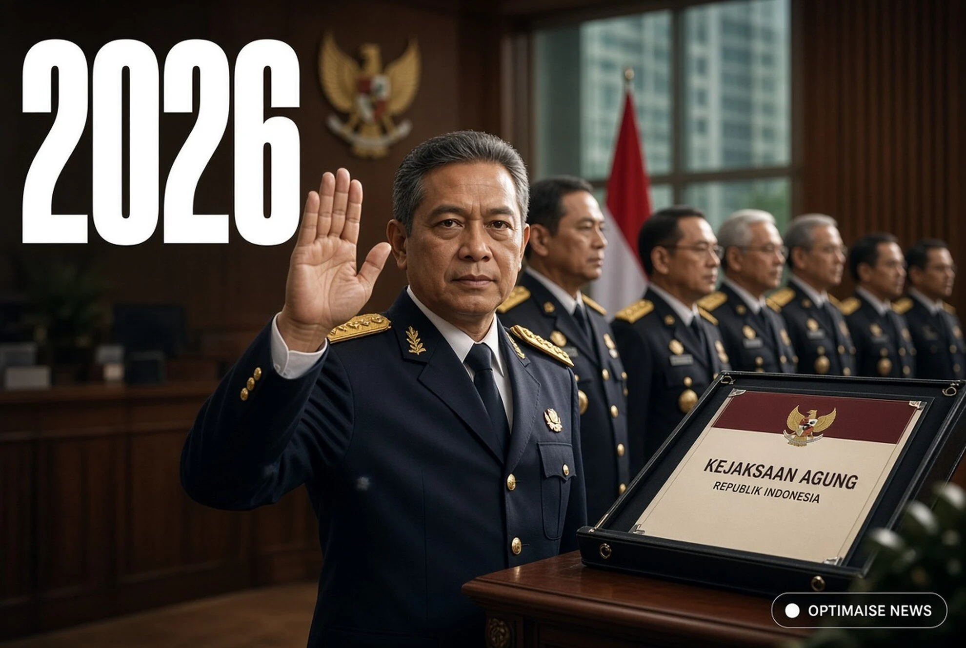Jaksa Agung Burhanuddin Lantik 15 Kajati di Jakarta 2026