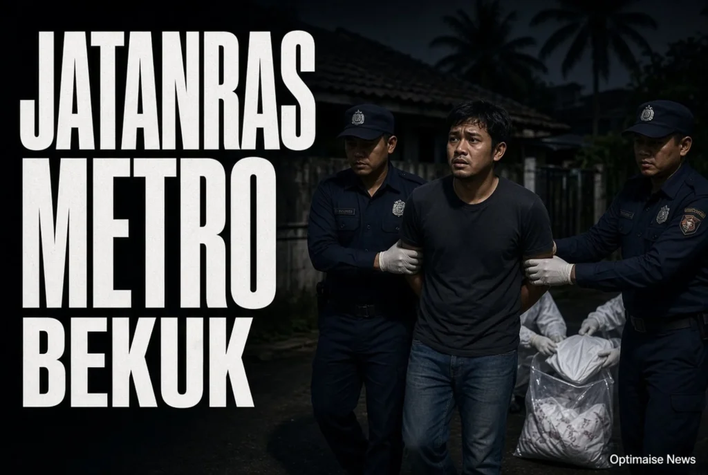 Jatanras Metro Bekuk Pembunuh-Pemerkosa SNA di Kontrakan Benda <24 Jam