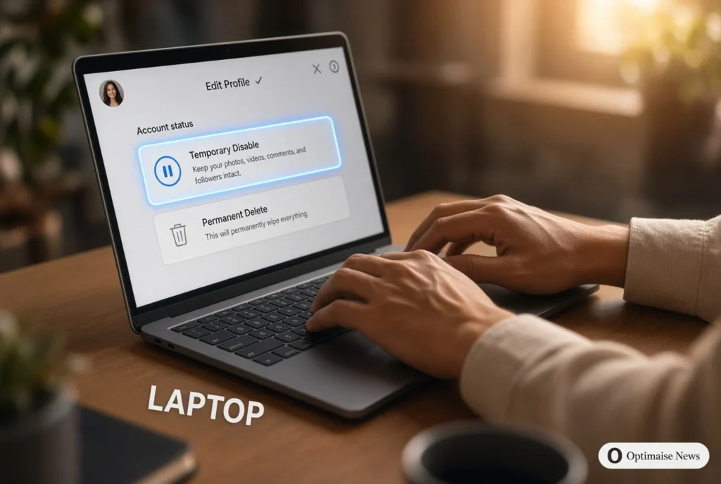 Jeda Instagram lewat Laptop: Sementara Utuh