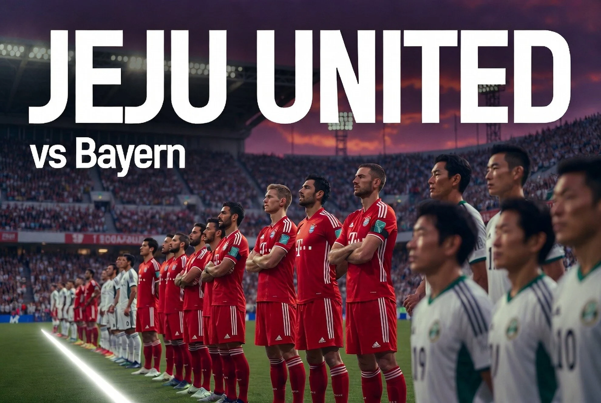 Jeju United vs Bayern Live Gratis