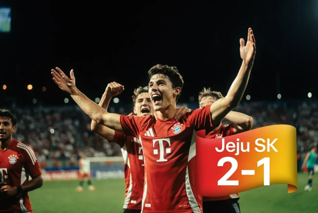 Jeju United vs Bayern Munich: Bayern Raih Kemenangan 2-1 di Laga
