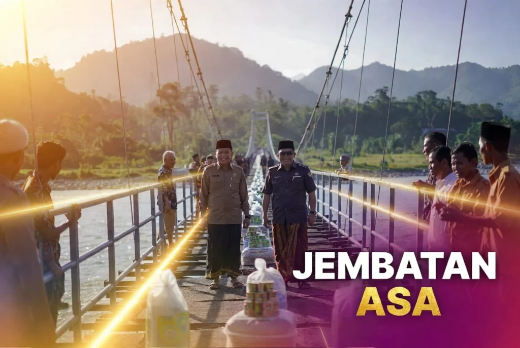 Jembatan Asa SCTV 120 Meter Bantu Warga Parbaju Toruan dari Banjir