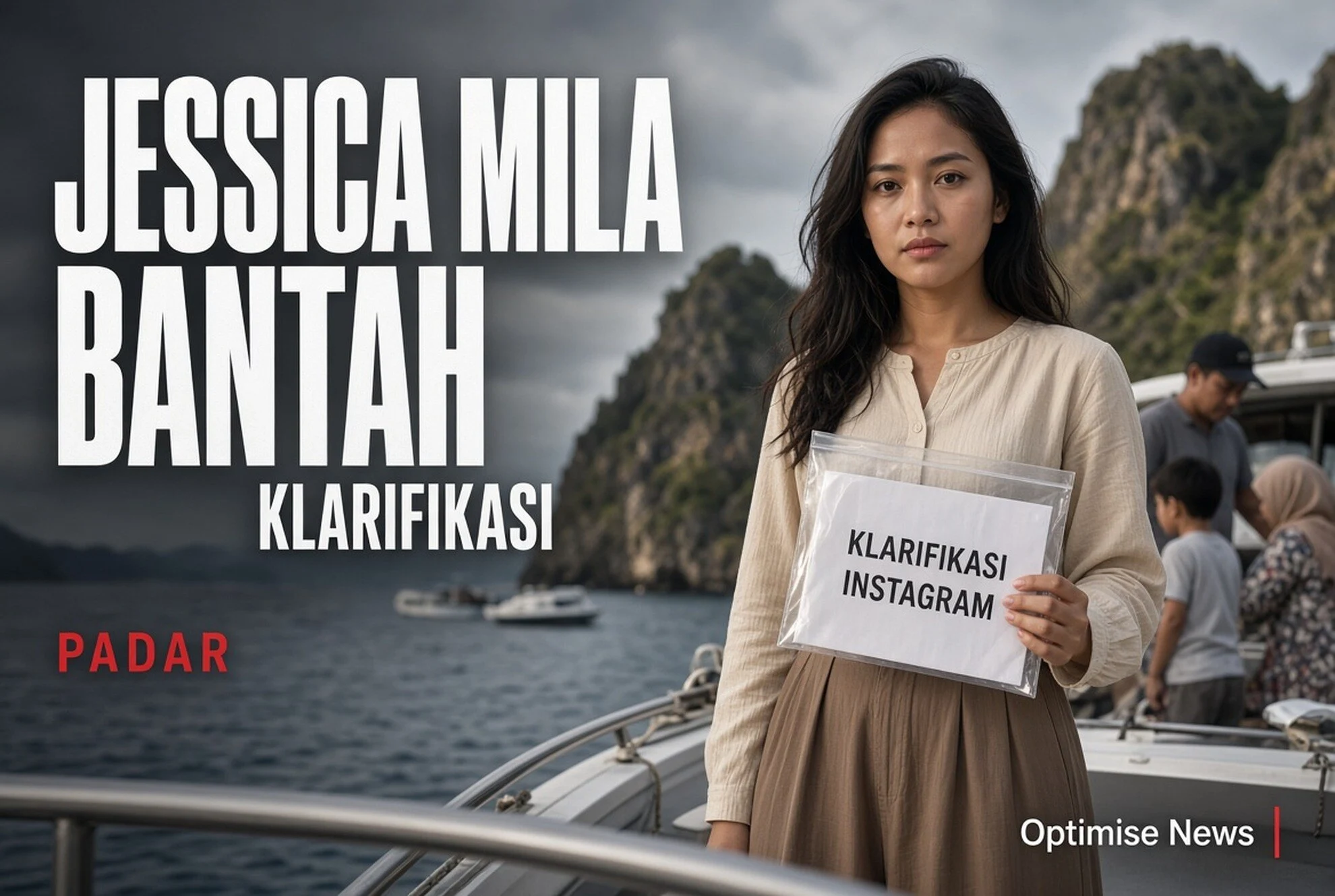 Jessica Mila Bantah Tahu Larangan Padar