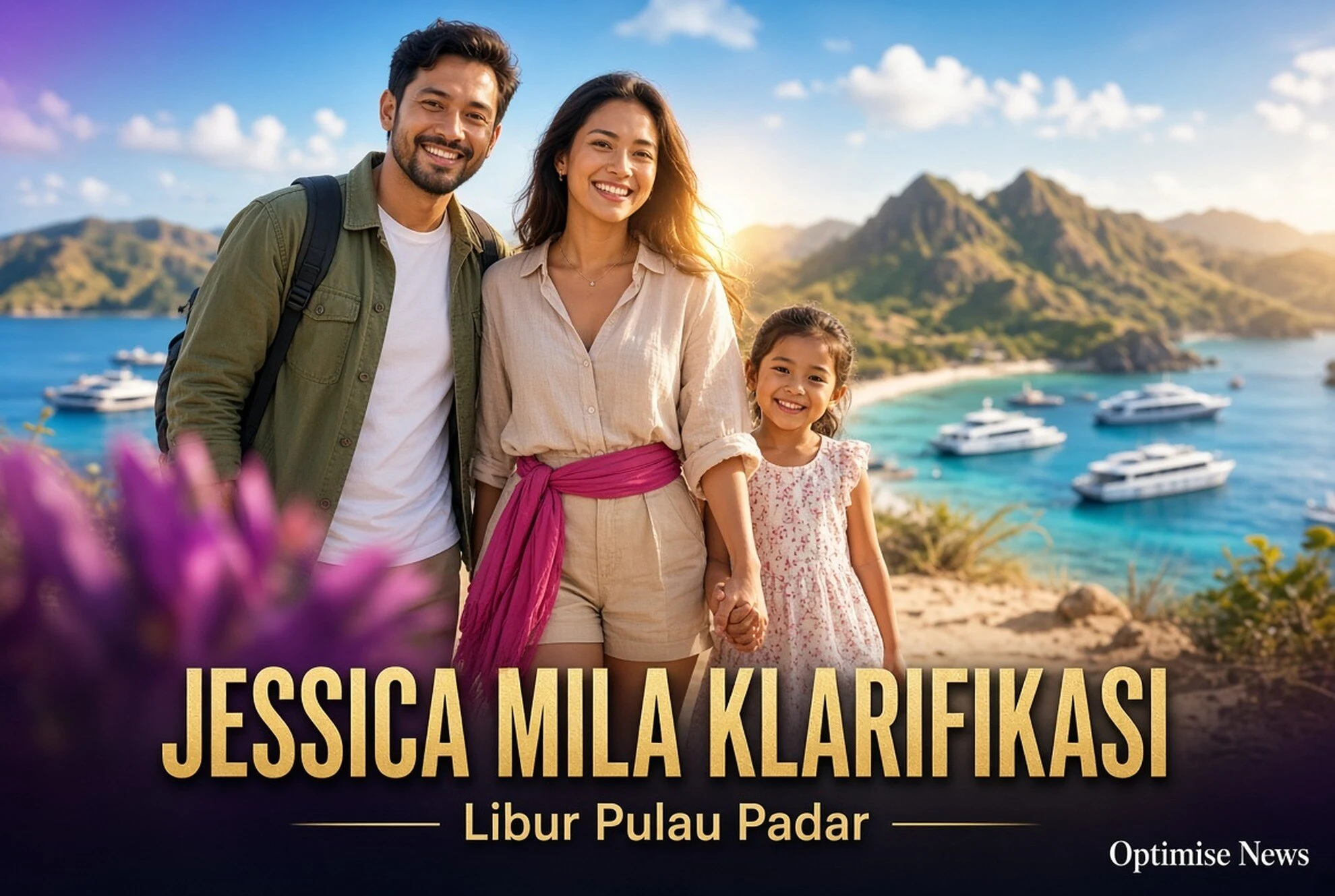 Jessica Mila Klarifikasi Libur Pulau Padar Saat Ditutup