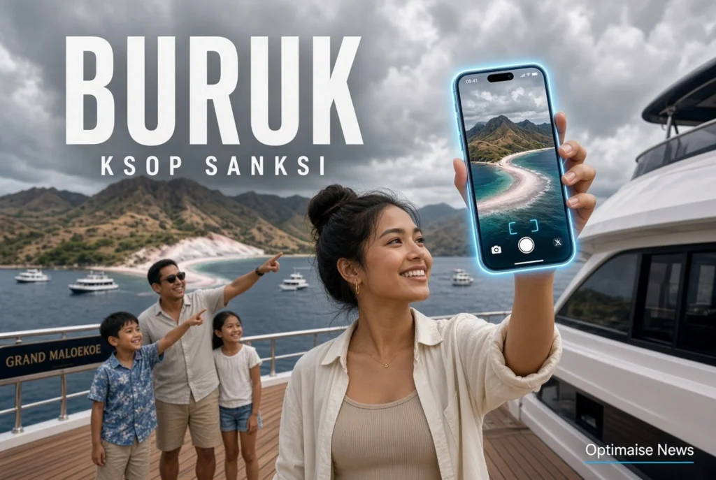 Jessica Mila Sanksi KSOP Pulau Padar Usai Cuaca Buruk