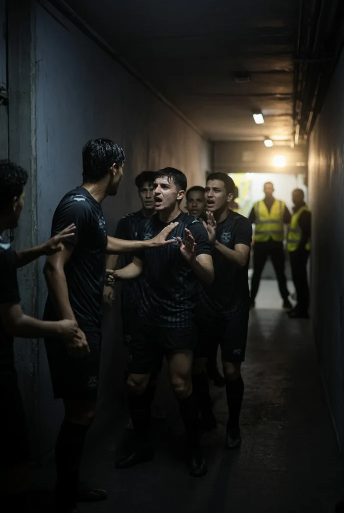 Keributan berlanjut di lorong Stadion Sultan Ibrahim