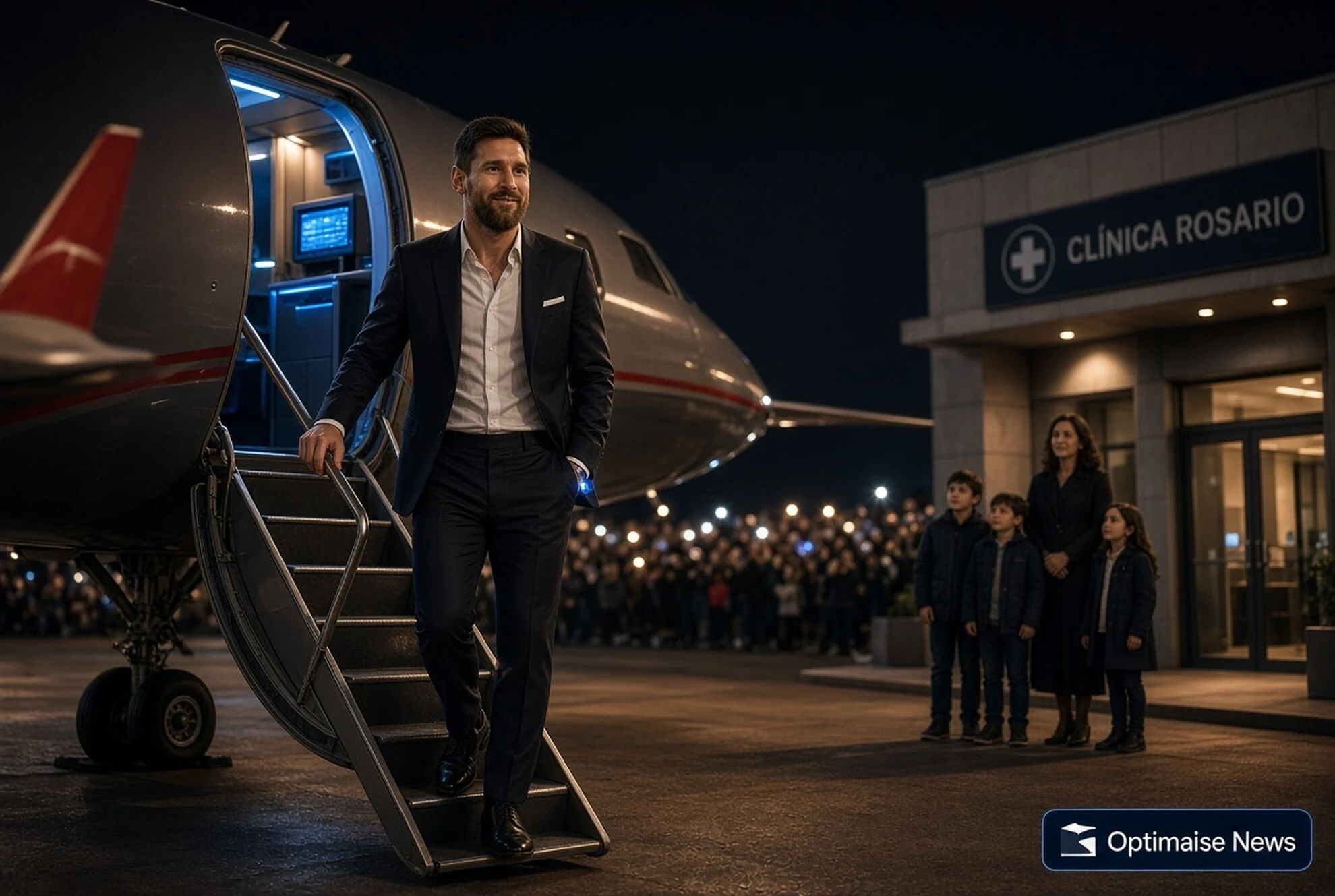 Jorge Messi (68) Wafat di Rosario, Messi Tiba Jet Pribadi dari Miami