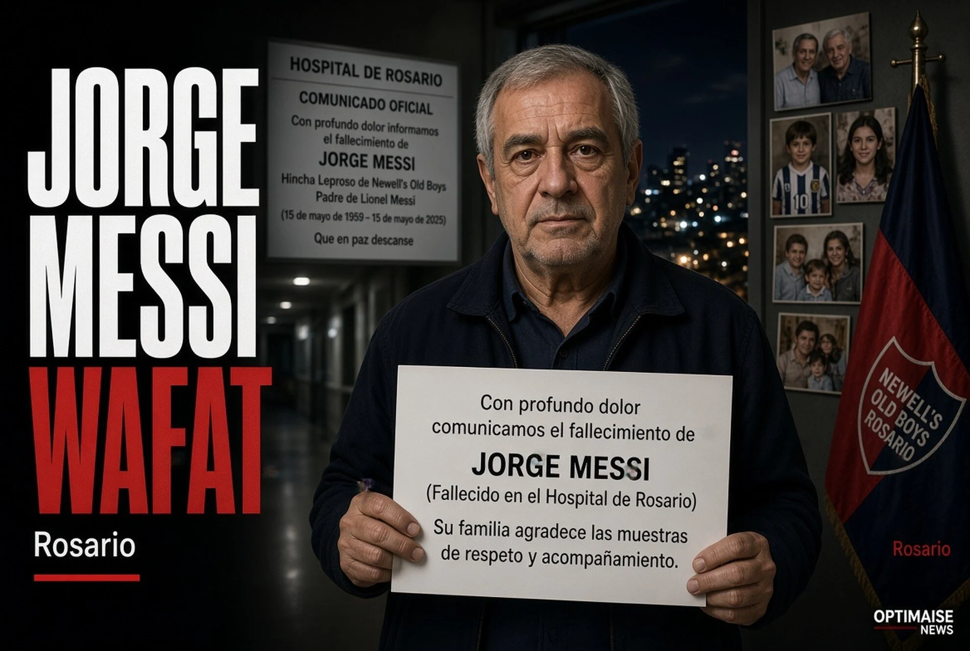 Jorge Messi Wafat Usia 68 di Rosario, Messi Pulang Duka